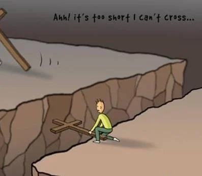 Panel 11 of the illustrated teaching story about carrying a cross