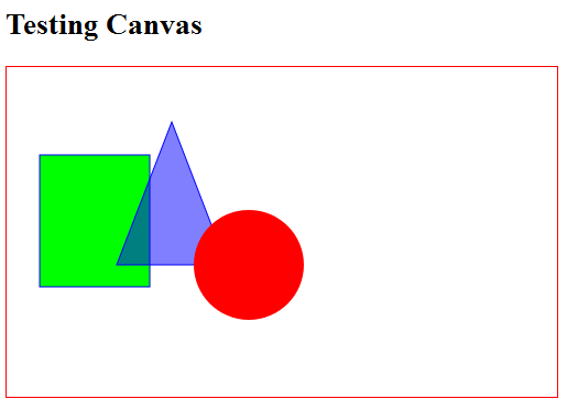 HTML Canvas Example