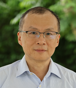 A person wearing glasses and a white shirt

Description automatically generated